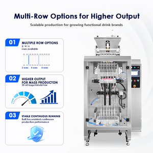 Máquina de Envasado de Bolsitas de Alta Velocidad con Sistema de Llenado Volumétrico para Café Instantáneo 3 en 1 en Polvo - Product Image 3