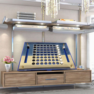 Set di Gioco <span class=keywords><strong>Othello</strong></span> Moderno Ecologico Riciclabile in Lucite con Bulloni Dorati - Product Image 5