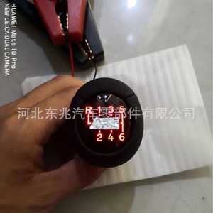 Led Gear <b>Shift</b> <b>Knob</b> For Bmw 5 Speed 6 Speed With Belt Wrapping Black Plastic Ergonomic Design - Product Image 1