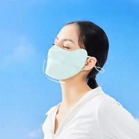 MIO nouvelle mode masque Sports de plein air glace soie abattage tissu résistant au soleil masque facial UPF50 + crème solaire pour hommes et femmes