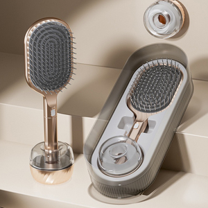 Salon Results <span class=keywords><strong>Brosse</strong></span> à <span class=keywords><strong>cheveux</strong></span> avec poils en nylon résistant à la chaleur Coussin Coffret cadeau <span class=keywords><strong>Brosse</strong></span> à <span class=keywords><strong>cheveux</strong></span> démêlante <span class=keywords><strong>pour</strong></span> hommes femmes Tous types de boucles - Product Image 1