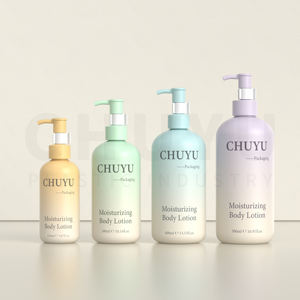 Flacon en plastique PET de luxe rechargeable pour shampoing, gel douche et <span class=keywords><strong>lotion</strong></span> pour bébé, emballage pour produits de soin de la peau, produits cosmétiques pour bébé en dégradé - Product Image 6