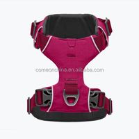Harnais tactique en nylon confortable et anti-traction pour chien, idéal pour l'entraînement et la promenade, tailles S/M/L, ajustable, pour animaux de compagnie
