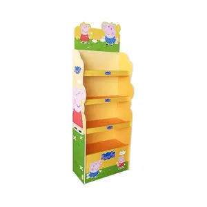 Customized PVC Display Stand for Baby Diapers and Baby Products Used In Stores