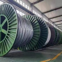 Câble d'alimentation multiconducteur en cuivre gainé PVC 3*400mm, câble électrique blindé pour la construction de bâtiments haute tension