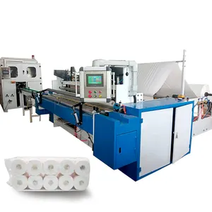 Volautomatische Zijdepapier Maken Machine Voor Verkoop Toiletpapier Productielijn