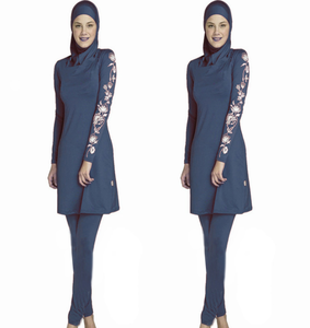 Wholesale Low Quantity Woman Bath Swim Suit <strong>Islamic</strong> Hijab Muslimah Swimwear <strong>Swimsuits</strong> - Product Image 4