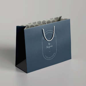 Borse di Carta Kraft Rosa di Lusso all'Ingrosso con Manico e Logo Personalizzato per Boutique di Scarpe, Negozi di <span class=keywords><strong>Compleanni</strong></span>, Regali e Shopping - Product Image 6