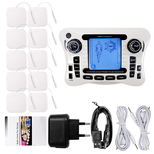 Máquina de Electroestimulación TENS Electrónica de 12 Modos, Masajeador TENS de Doble Canal, Máquina de Estimulación Eléctrica para Relajación Corporal - Product Image 6