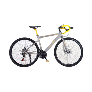 Eurobike Bicicletas de carretera de aleación para Hombre | Bicicleta de carreras todoterreno con 21 velocidades | Cuadro antichoque de 700c y ciclo de horquilla de suspensión bloqueable - Product Image 5