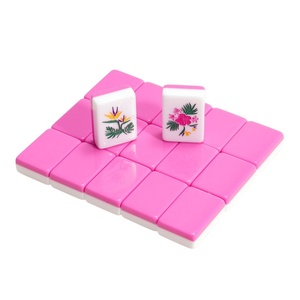 Hot Selling Custom Pattern Frosted Texture Mini Acrylic American Mahjong Tiles Ideal for Chess Card and Entertainment - Product Image 3
