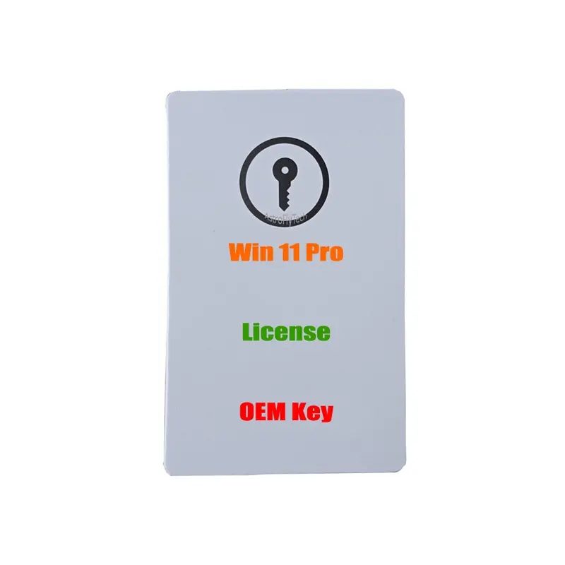 Win 11 chuyên nghiệp OEM Key Sticker 100% trực tuyến kích hoạt Win 11 Pro PC Mac nhanh chóng gửi Win 11 Pro giấy phép OEM Key