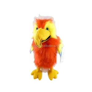 A235 Hot Sale Große Vogel Papagei Puppe Tier Plüsch Papagei Handpuppe