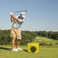 Hwter — sac d'entraîneur de Golf, sac de puissance à percussion, aide à la formation, étanche et Durable, 2 couleurs au choix