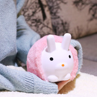 Vente en gros chauffe-pied sac d'eau froide remplissage d'eau en peluche longue bouteille d'eau chaude en Silicone avec couvercle