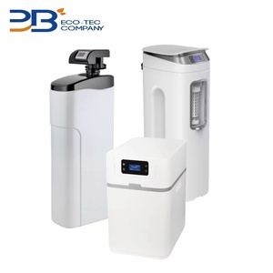 Sistema Addolcitore d'Acqua a Scambio Ionico con Resina 1/1,5 T/H per Uso Domestico/Ufficio/Commerciale con Uno/Due/Tre Serbatoi - Product Image 1