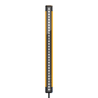 Capteur de rideau de lumière de sécurité sans angle mort de type 4 à faisceau traversant sortie PNP/NPN Installation de support 24V IP65