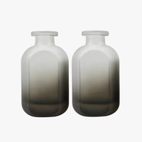 Flacon vide pour diffuseur de parfum 150 ml (3 oz) en verre dégradé de luxe avec pulvérisateur à pompe sérigraphié – Offert