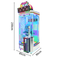 Machine de jeu d'arcade Lucky Time en métal et plastique, garantie 1 an, prix usine pour centre de jeux, système électronique, emballage premium