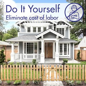 Panel de valla de madera de cedro Yardlink No-Dig - Product Image 5