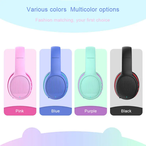 Coloré Anti-<span class=keywords><strong>Bruit</strong></span> Annulation Blocage Annulation Enfants Bébé Enfant Tête Ensemble Codless BT Sans Fil Enfants <span class=keywords><strong>Casque</strong></span> <span class=keywords><strong>Casque</strong></span> - Product Image 6