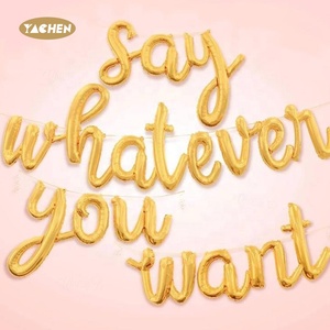 Globos de escritura a mano de 18 pulgadas, escritura a mano, <span class=keywords><strong>letra</strong></span> curva, alfabeto, globos, <span class=keywords><strong>2022</strong></span> - Product Image 3