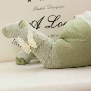 Calzamaglia Primaverile Estiva per Bambine con Fiocco, Sottile in Cotone Lavorato a Maglia, <span class=keywords><strong>Collant</strong></span> <span class=keywords><strong>Rosa</strong></span> per Bambini - Product Image 5