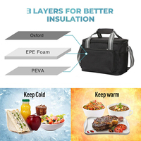 Tbci — sac isotherme Portable, sac isotherme, organisateur pour repas, boissons, pique-nique, conserve les aliments au frais, boîte à Lunch, isolé, usine