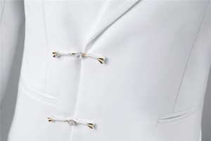 Traje de <span class=keywords><strong>hombre</strong></span> personalizado para novio de <span class=keywords><strong>matrimonio</strong></span> chino tradicional personalizado - Product Image 4