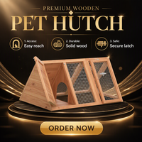 Cage pliable en bois et métal pour animaux de petite taille, niche pour animaux, poulailler, enclos pour lapins, enclos pour cailles, habitat extérieur et intérieur