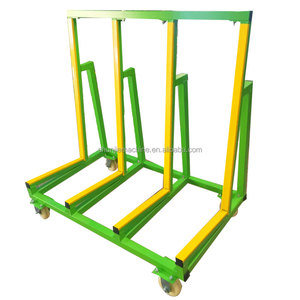 Trustable 1.2m L בצורת זכוכית מתלה תחבורה תכליתי אחסון מתלה עם חד צדדי מבנה - Product Image 4