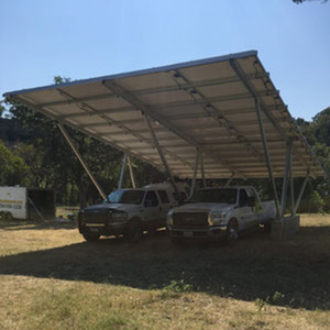Estructura de Carport Solar Personalizada, Kits de Montaje para Carport Solar, Soportes de Montaje de Aluminio para Paneles Solares - Product Image 6