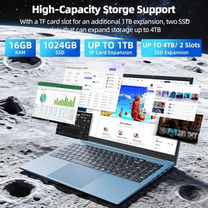 Ordinateur portable 15,6 pouces FHD, processeur I5-1255U, 16 Go de RAM, 512 Go de SSD, Windows 11 Home, idéal pour les études et le travail, ordinateur portable 15,6 pouces FHD 120 Hz - Product Image 3