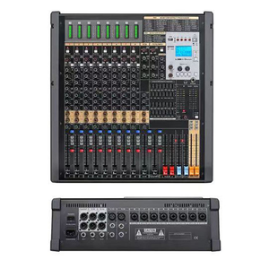 TFB-12 Professional HDT&amp;OEM 12-Channel USB Wired <strong>DJ</strong> <strong>Controller</strong> with Noise Cancelling 24-Effect DSP Audio Console Mixer - Product Image 5