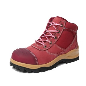 Botas de Seguridad de Tobillo para Mujer, de Cuero Nubuck, con Punta de Acero, Impermeables, de Corte Bajo, Venta Directa de Fábrica, OEM/ODM, Gran Venta <span class=keywords><strong>en</strong></span> Australia - Product Image 1