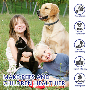 Collier anti-puces et tiques en silicone souple et confortable avec rubans pour chiens et chats – Offre spéciale – Sécurité durable pour animaux <span class=keywords><strong>de</strong></span> compagnie - Product Image 6