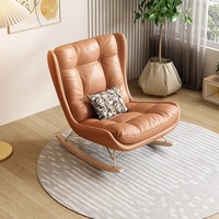 Canapé de salon nordique moderne de luxe, grand fauteuil à bascule pour adultes, relaxant, inclinable, pour la lecture, meubles rembourrés magiques 2024