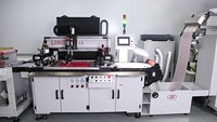Imprimante à écran sérigraphique automatique à haute vitesse LINGTIE 600x800mm pour FPC, IMD, RFID, transfert thermique, étiquettes, plaques signalétiques