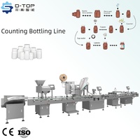 Chaîne de comptage et d'embouteillage automatique de capsules et de comprimés à 8 canaux haute vitesse, fournisseur chinois