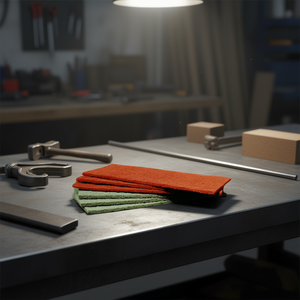 ผ้าขัดเฟอร์วีเบอร์ 100 กริต สำหรับขัดและขัดเงาโลหะ - Product Image 3