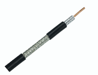 Câble coaxial RG6 RG58 RG59 RG11 solide 50 Ohm 75 Ohm double blindage isolation PVC faible perte haute résistance à la température CATV CCTV