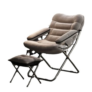 Home Recliner Chair With <b>Footstool</b> <b>Foldable</b> Comfortable Backrest For Bedroom Or Dormitory Use - Product Image 5