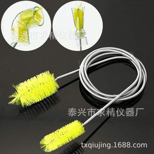 Double Headed Spring Brush 60cm 90cm 155cm 200cm Nylon Tube Cleaning Brush For Refrigerator Straw Pipe Unclogging - Product Image 4