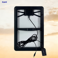 Panneau solaire monocristallin portable 8W pour le camping, étanche, petit chargeur solaire, installation facile