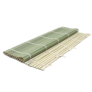 Alfombrilla enrollable de bambú <span class=keywords><strong>para</strong></span> comida, de piel verde, alta calidad - Product Image 2