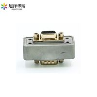 Conector D-SUB DB9 de 4 tornillos fijos desde el lado del aire, hermético al vacío con marco en E para equipos de diagnóstico de laboratorio