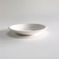 Assiettes à soupe en porcelaine de céramique de banquet de mariage de restaurant de plats d'hôtel blancs unis de conception unique moderne de haute qualité