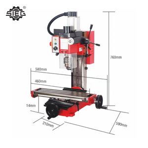 SX2L 变速 16 毫米钻孔能力 铣钻机 适用于业余爱好者 SIEG - Product Image 2