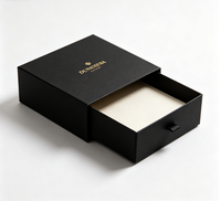 Boîte à tiroir rigide personnalisée avec logo, vente en gros, boîte cadeau coulissante en carton pour parfum, cosmétiques, bijoux, emballage de produits de santé