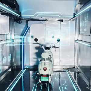 Laveuse de moto électrique automatique sans contact avec structure en acier et haute pression >8MPa - Product Image 1